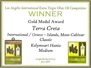 Award Gold Medal Award 2010 (USA)